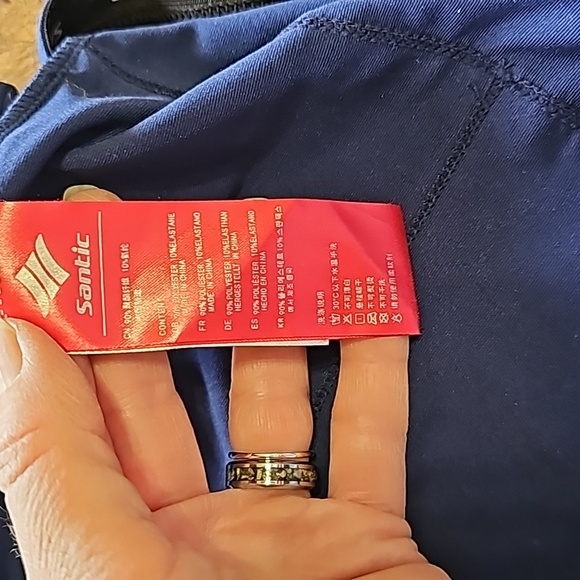 Santic Cycling Full Front Zip Top - Picture 9 of 11